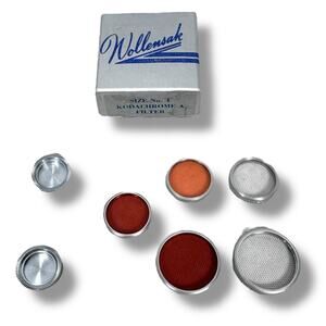 Vintage Wollensak Kodachrome Filters 4.5 4 Series IV Daylight Total of 4 w/ Box